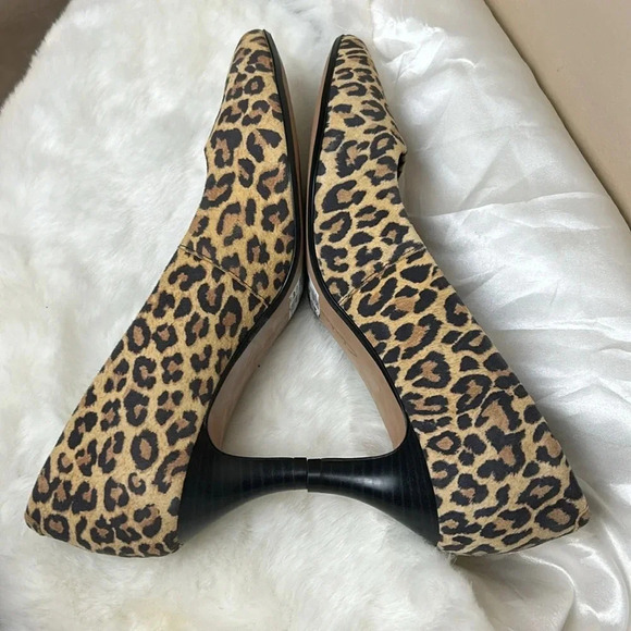Clark’s Linvale women shoe,NEW,kitten heel,leopard,suede,career,event,comfy, - Picture 5 of 8